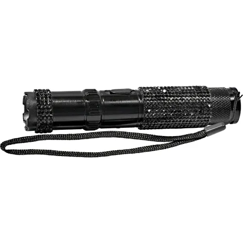 RhineStun 75,000,000* Stun Flashlight Black